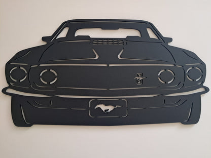 Ford Mustang - Laser Cut Wall Art - NZ Made - Urban Vibe Studio