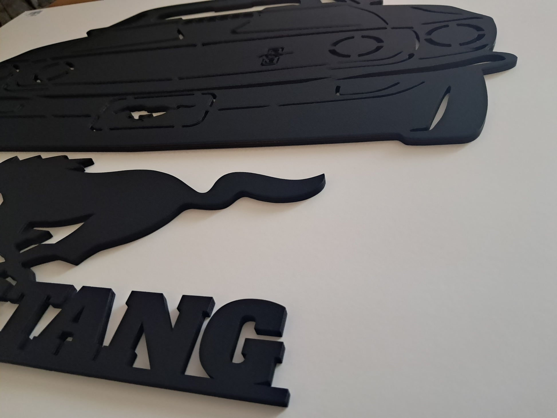 Ford Mustang Combo - Laser Cut Wall Art - NZ Made - Urban Vibe Studio