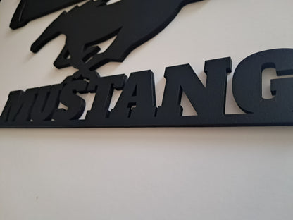 Ford Mustang Combo - Laser Cut Wall Art - NZ Made - Urban Vibe Studio