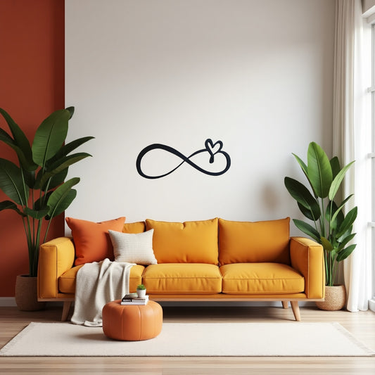 Infinite Heart - Laser Cut Wall Art - NZ Made - Urban Vibe Studio