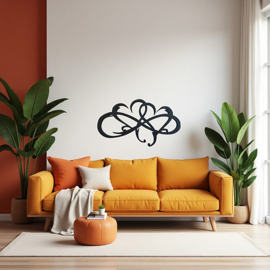 Infinite Heart - Laser Cut Wall Art - NZ Made