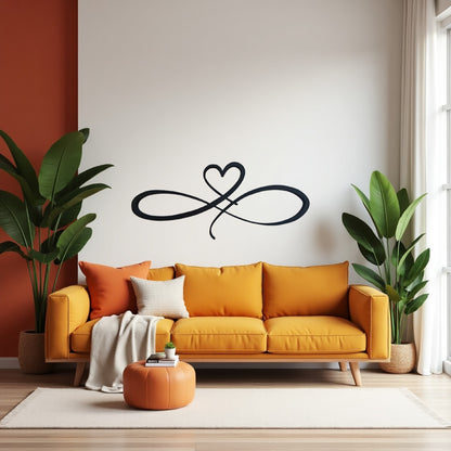 Infinite Heart - Laser Cut Wall Art - NZ Made