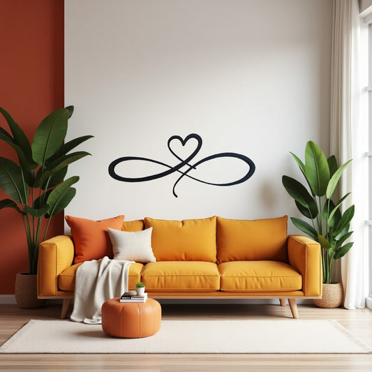 Infinite Heart - Laser Cut Wall Art - NZ Made