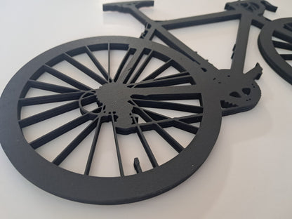 Road Bike - Laser Cut Wall Art - NZ Made
