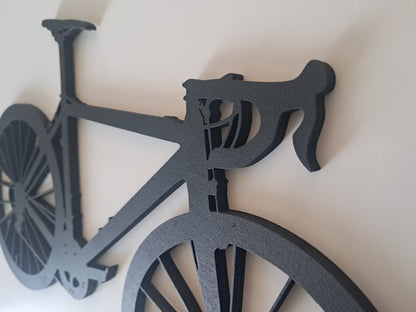 Road Bike - Laser Cut Wall Art - NZ Made