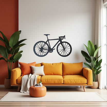 Road Bike - Laser Cut Wall Art - NZ Made