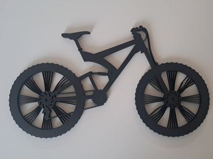 Mountain Bike - Laser Cut Wall Art - NZ Made