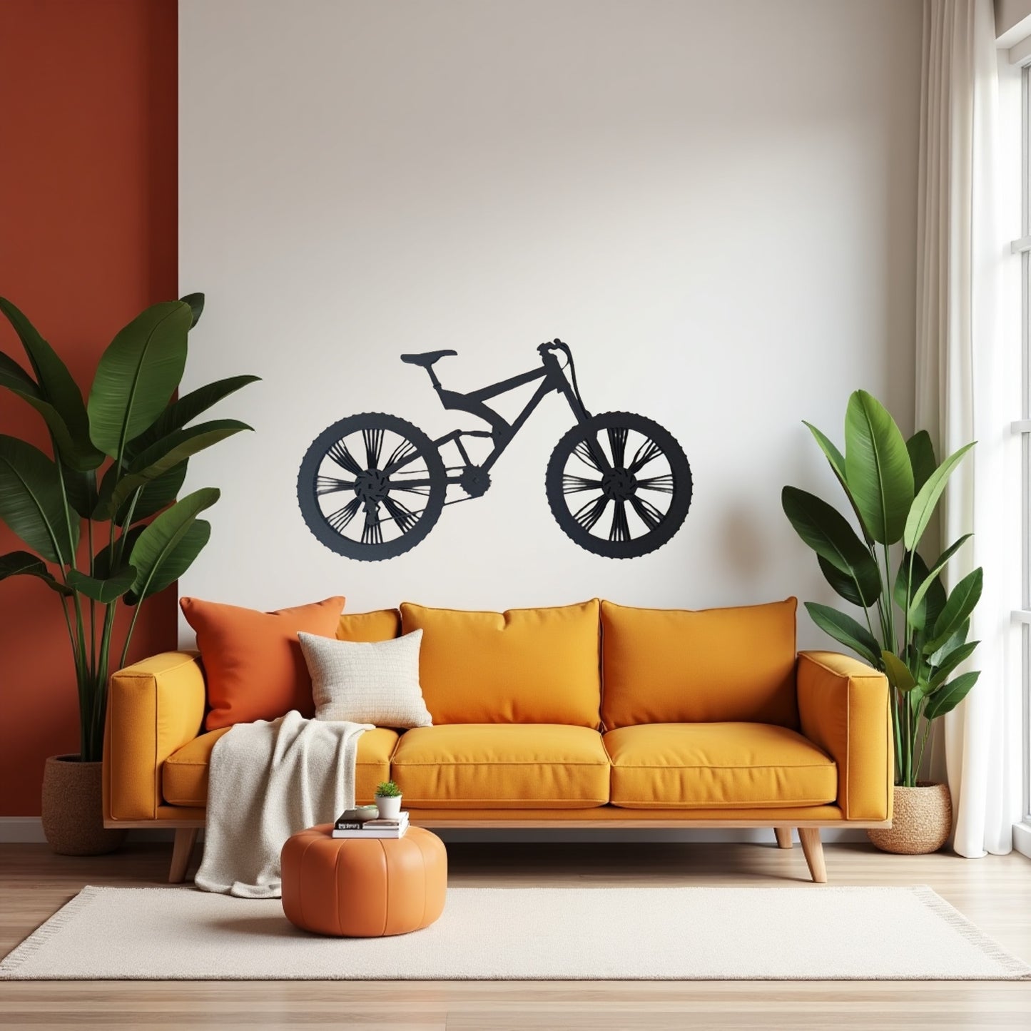 Mountain Bike - Laser Cut Wall Art - NZ Made