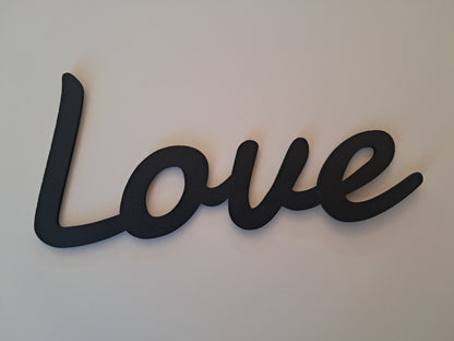 Love - Laser Cut Wall Art - NZ Made - Urban Vibe Studio