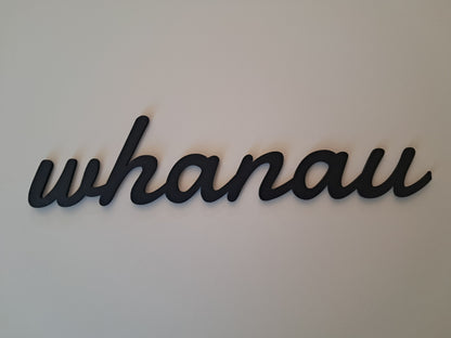 whanau - Laser Cut Wall Art - NZ Made - Urban Vibe Studio