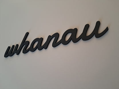 whanau - Laser Cut Wall Art - NZ Made - Urban Vibe Studio