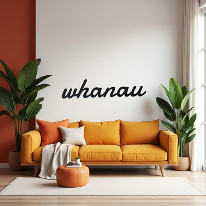 whanau - Laser Cut Wall Art - NZ Made - Urban Vibe Studio