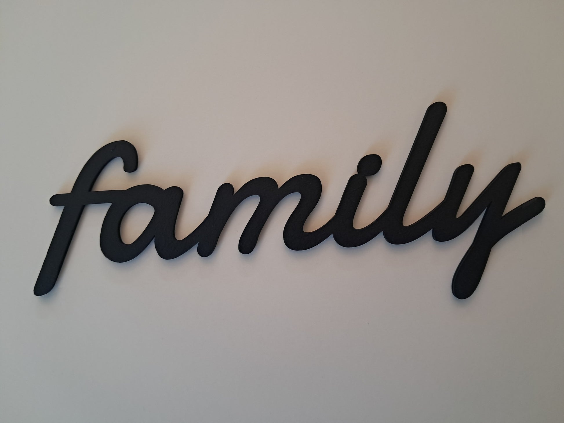 family - Laser Cut Wall Art - NZ Made - Urban Vibe Studio