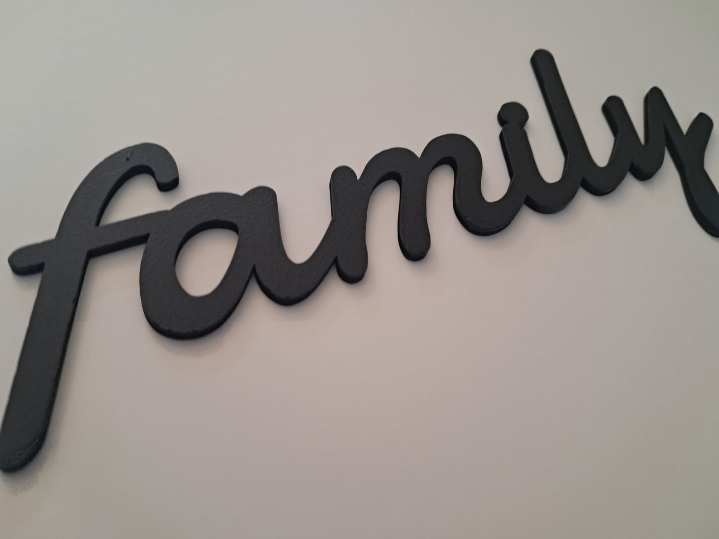 family - Laser Cut Wall Art - NZ Made - Urban Vibe Studio