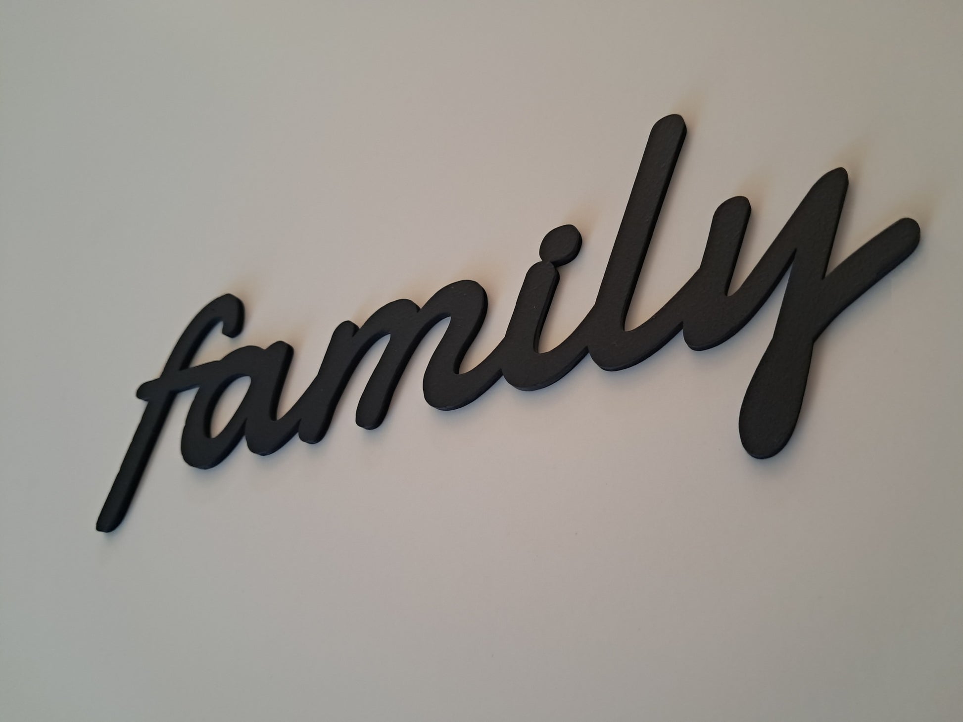 family - Laser Cut Wall Art - NZ Made - Urban Vibe Studio