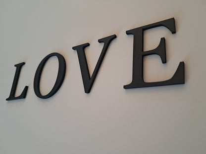 LOVE - Laser Cut Wall Art - NZ Made - Urban Vibe Studio