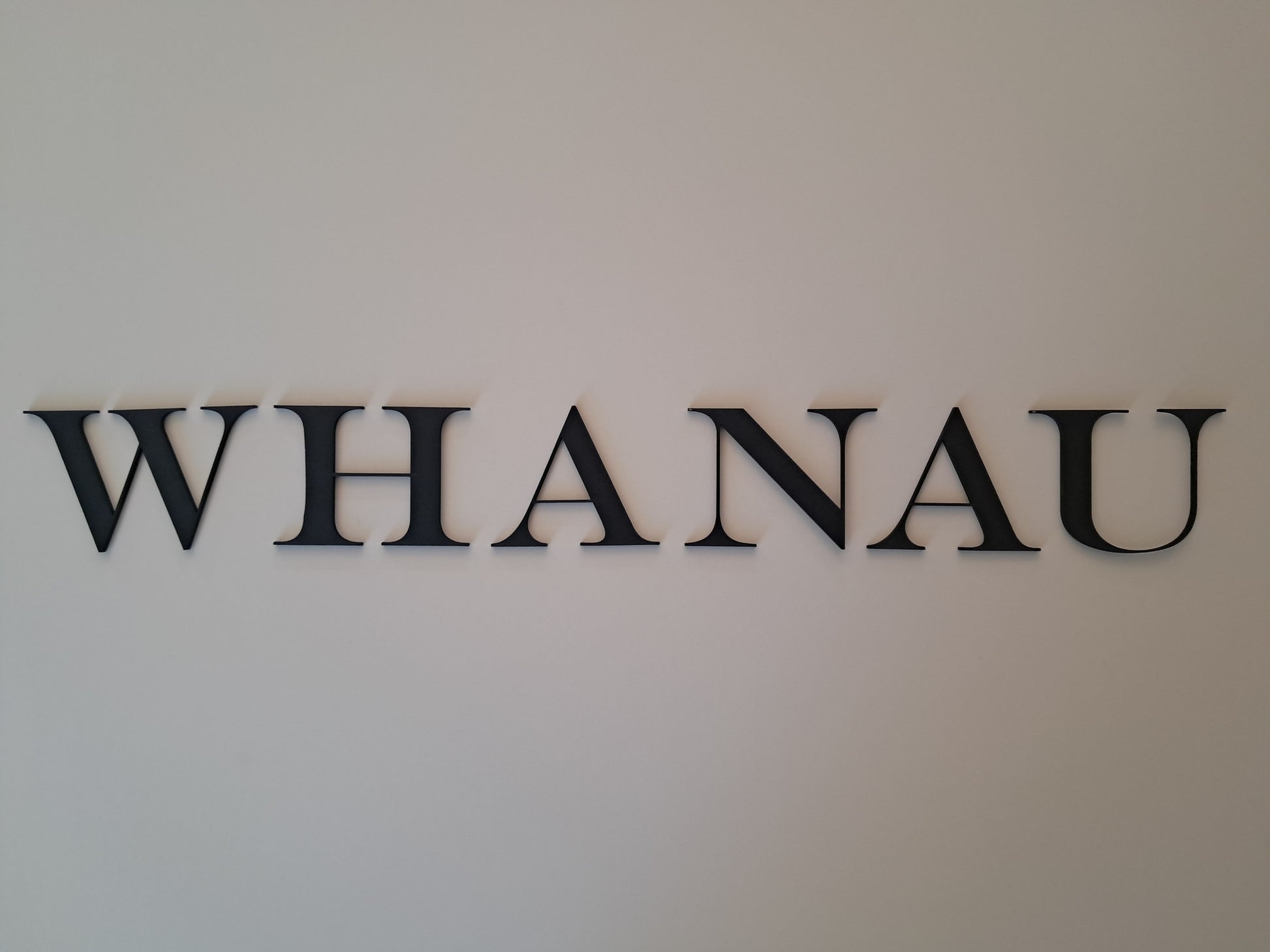 WHANAU - Laser Cut Wall Art - NZ Made - Urban Vibe Studio