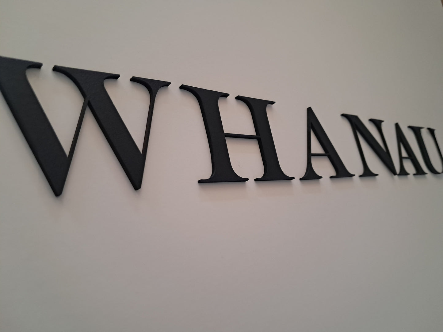 WHANAU - Laser Cut Wall Art - NZ Made - Urban Vibe Studio