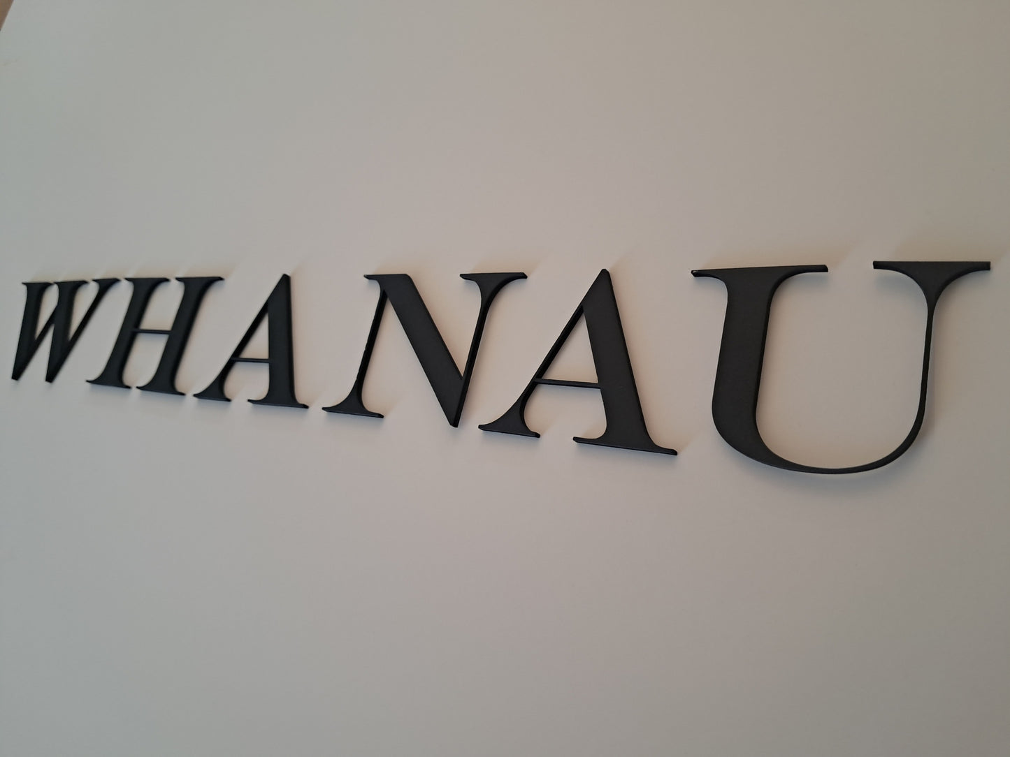 WHANAU - Laser Cut Wall Art - NZ Made - Urban Vibe Studio