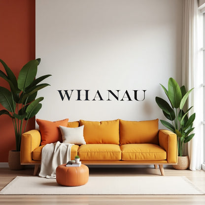 WHANAU - Laser Cut Wall Art - NZ Made - Urban Vibe Studio