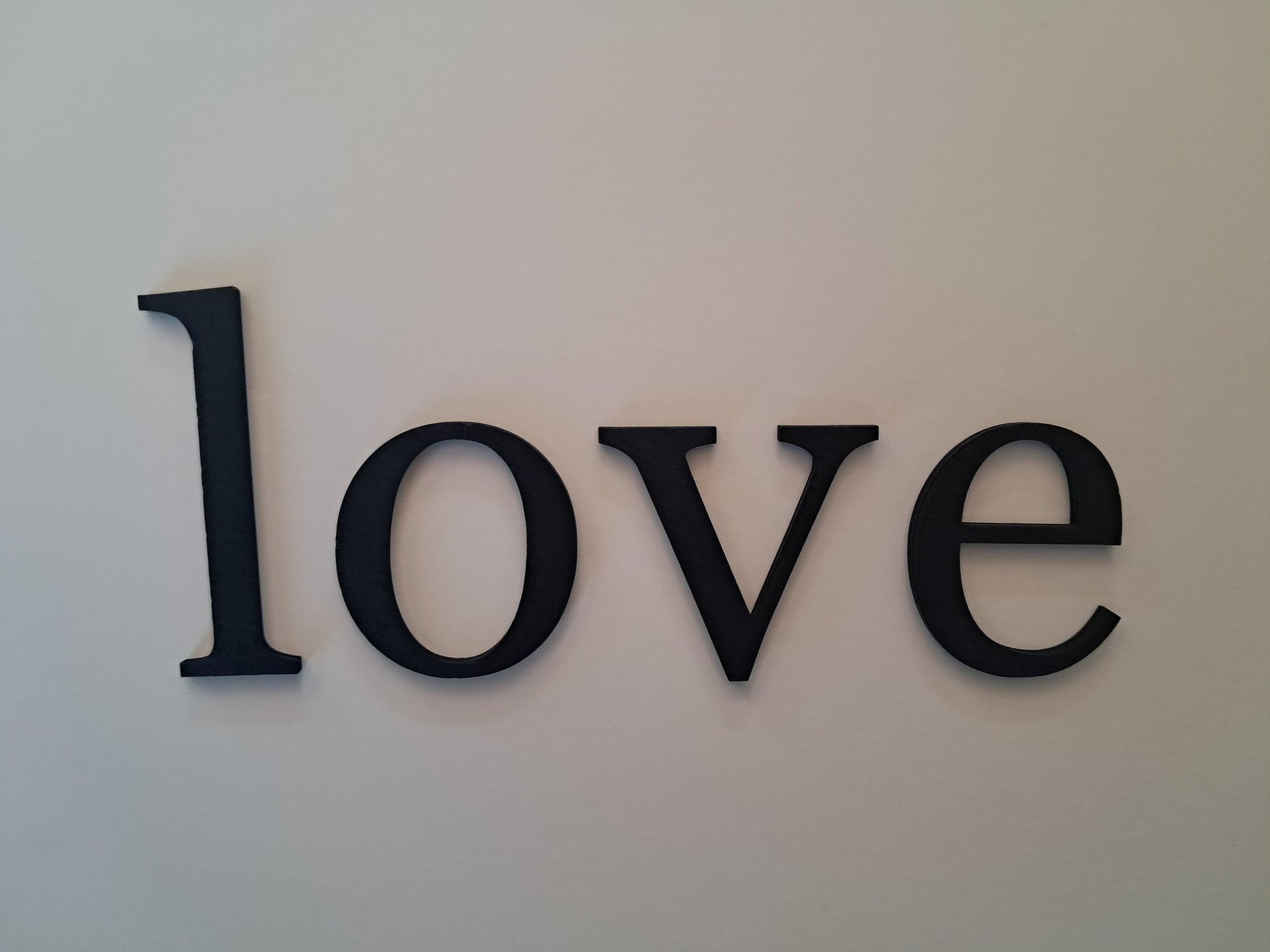 love - Laser Cut Wall Art - NZ Made - Urban Vibe Studio