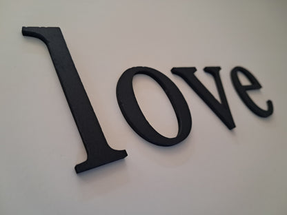 love - Laser Cut Wall Art - NZ Made - Urban Vibe Studio