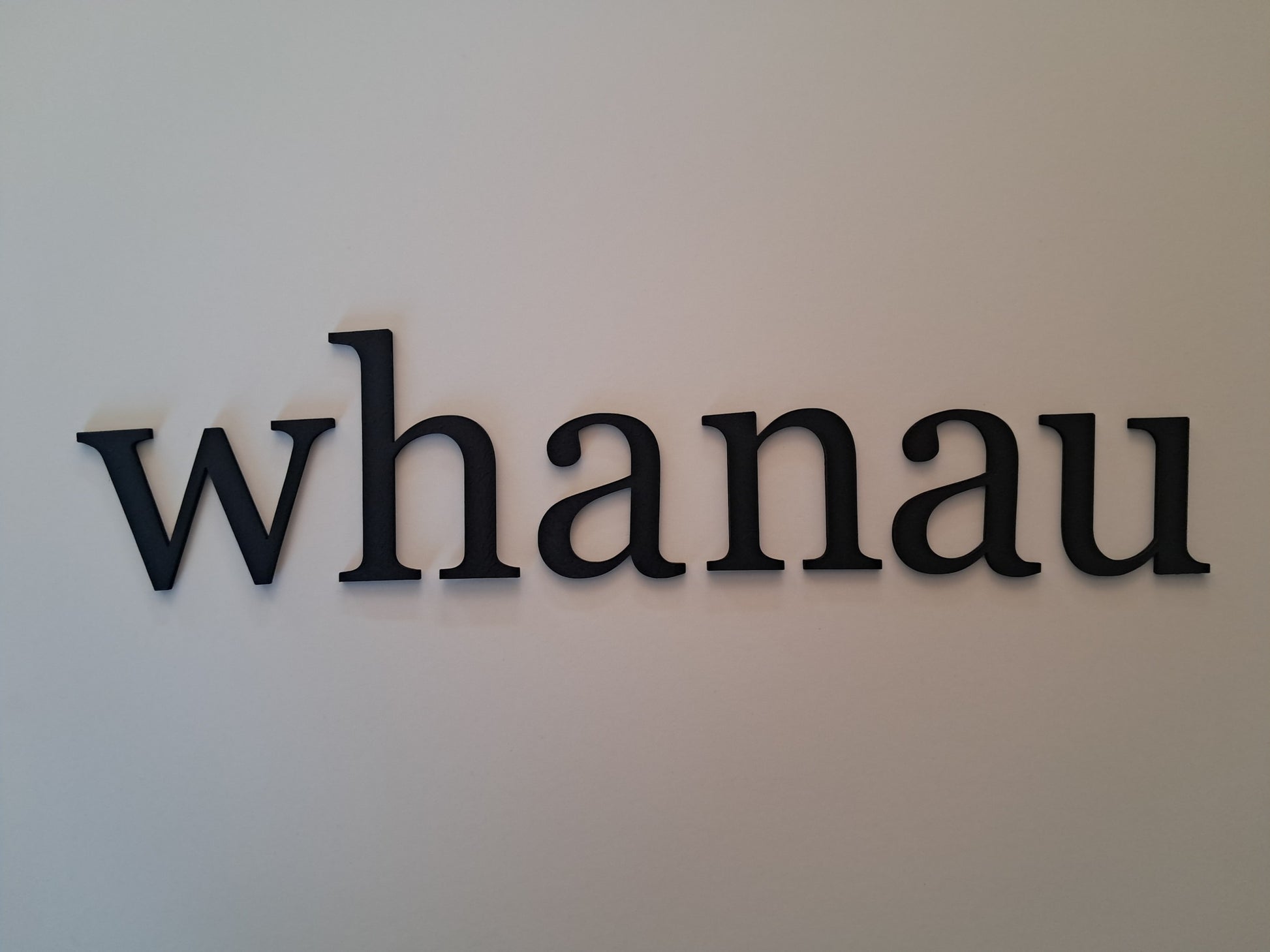 whanau - Laser Cut Wall Art - NZ Made - Urban Vibe Studio