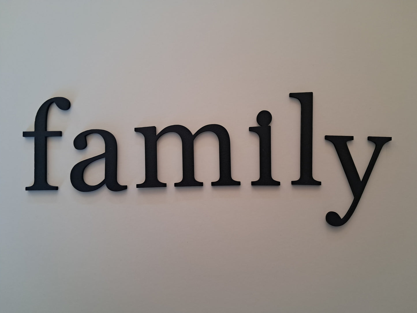 FAMILY - Laser Cut Wall Art - NZ Made - Urban Vibe Studio