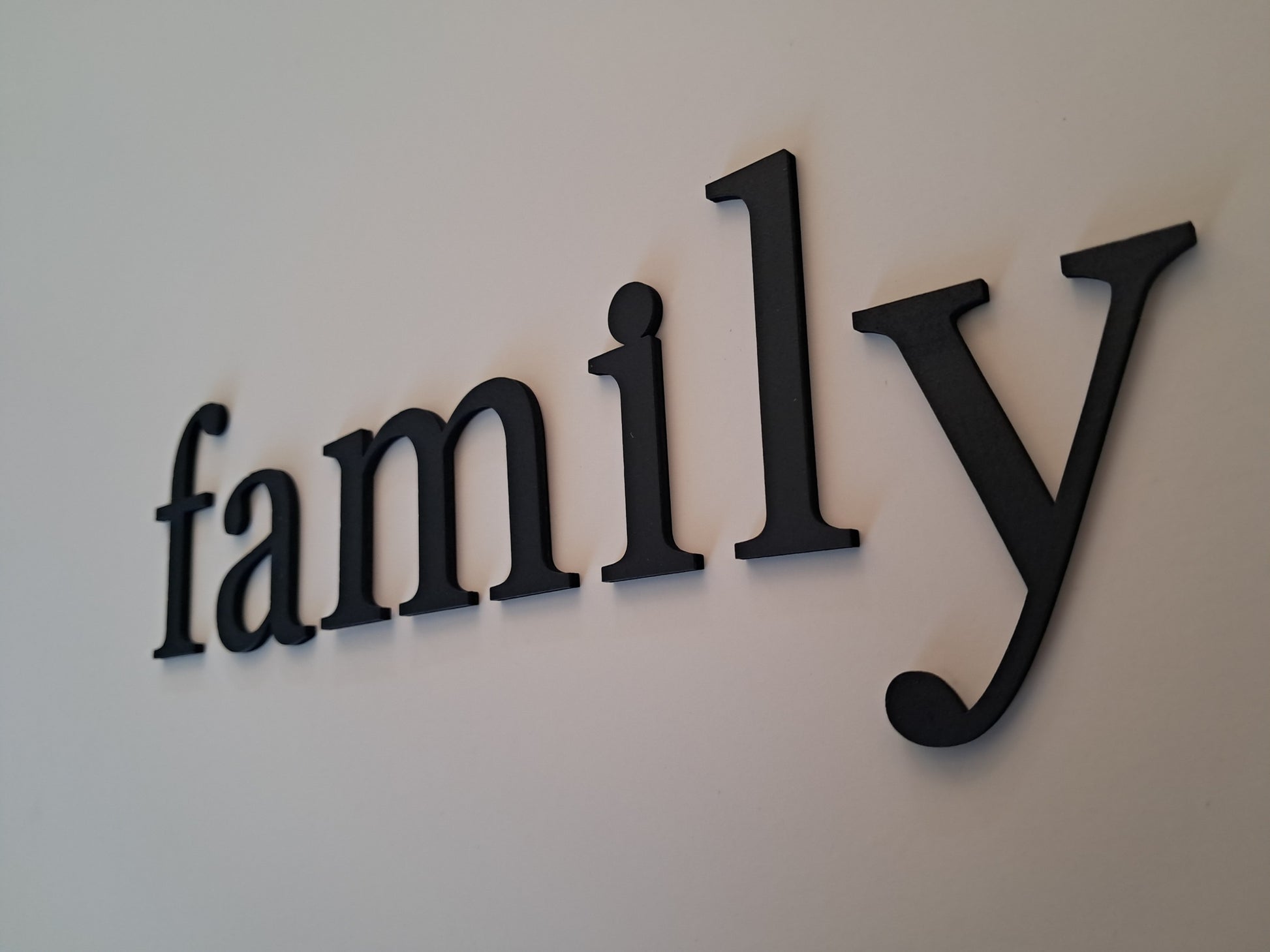 FAMILY - Laser Cut Wall Art - NZ Made - Urban Vibe Studio