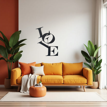 LOVE - Laser Cut Wall Art - NZ Made