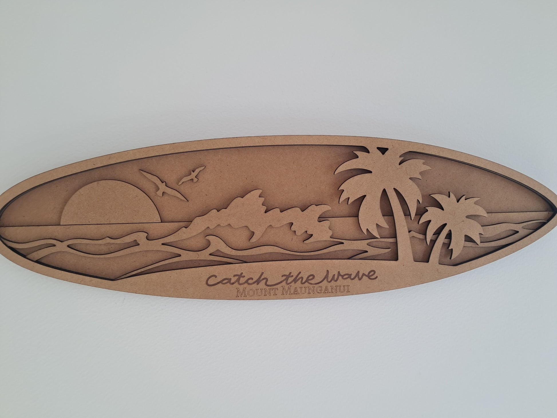 Catch a Wave - 4 Layer, Laser Cut Wall Art - Urban Vibe Studio
