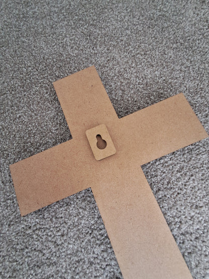 Cross  "Faith" - 6 Layer, Laser Cut Wall Art - Urban Vibe Studio