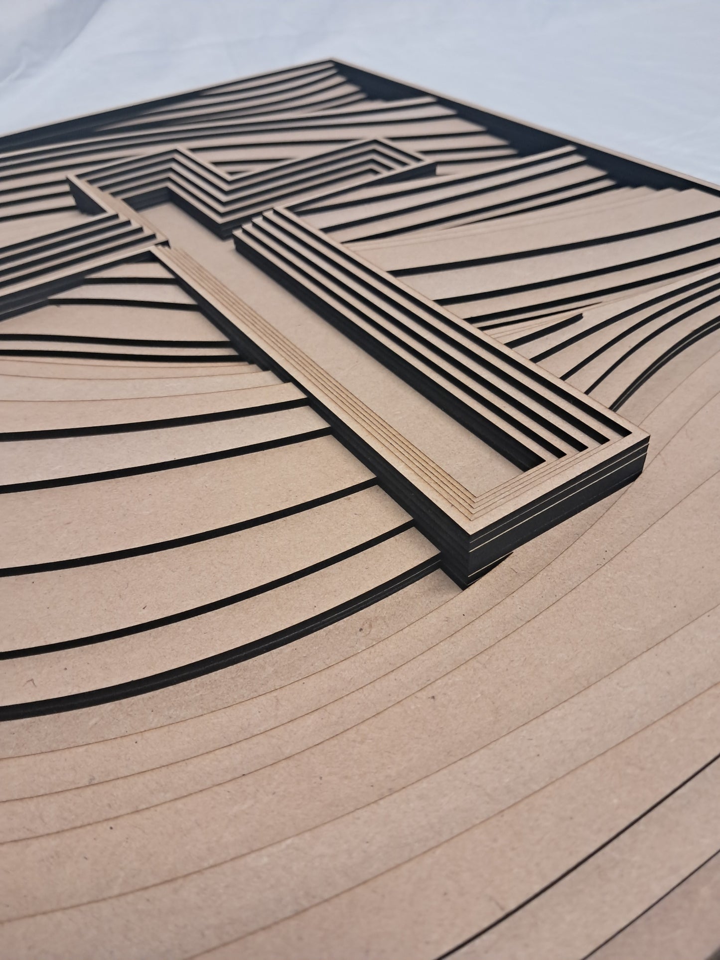 Cross - 8 Layer, Laser Cut Wall Art "Kit" - Urban Vibe Studio