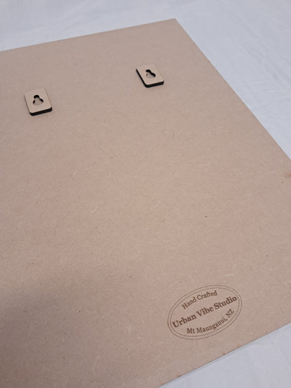 Cross - 8 Layer, Laser Cut Wall Art "Kit" - Urban Vibe Studio