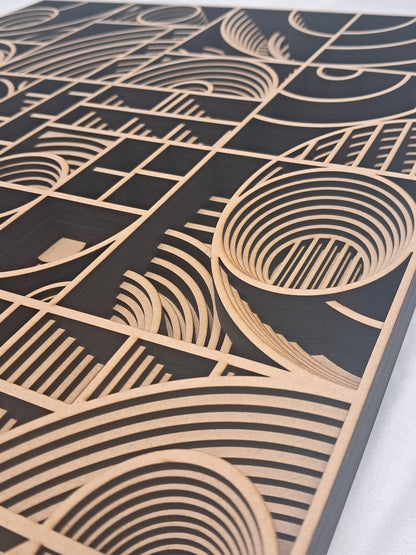 10 Layer, Laser Cut Wall Art "Kit" - Urban Vibe Studio