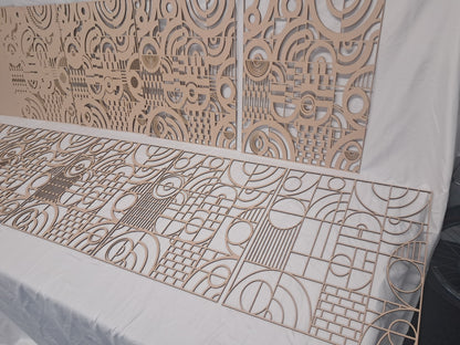 10 Layer, Laser Cut Wall Art "Kit" - Urban Vibe Studio