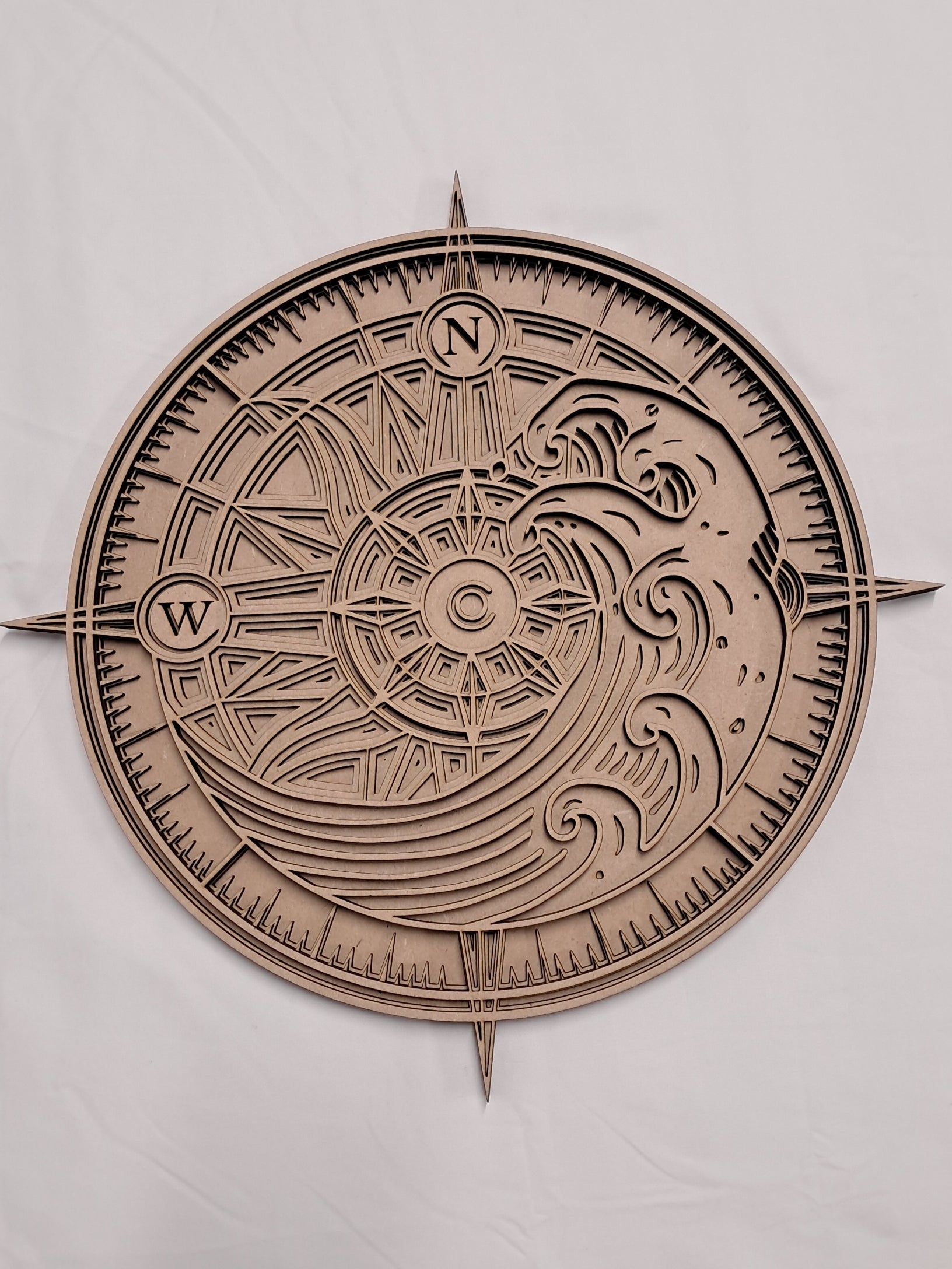 4 Layer, "Find Your North Star" Laser Cut Wall Art "Kit" - Urban Vibe Studio