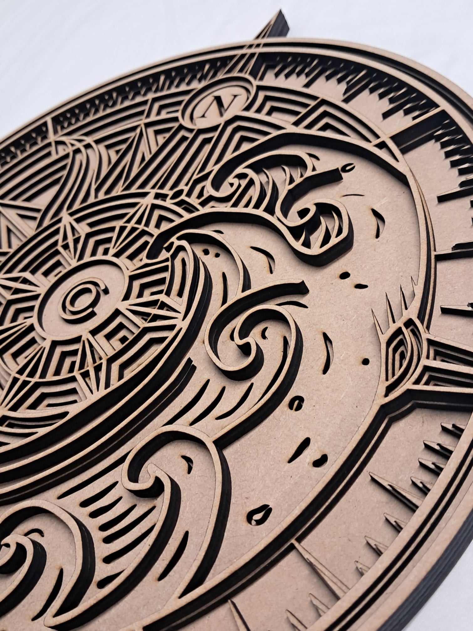 4 Layer, "Find Your North Star" Laser Cut Wall Art "Kit" - Urban Vibe Studio