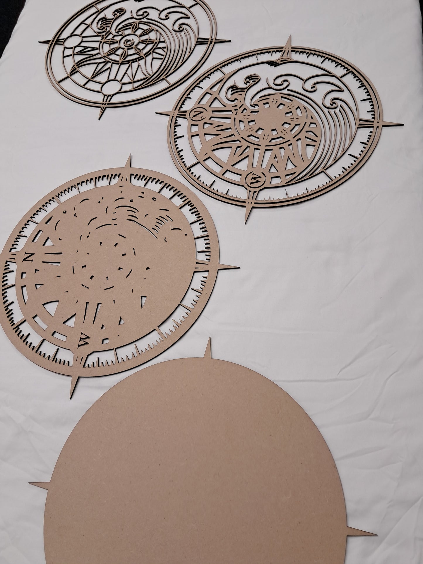 4 Layer, "Find Your North Star" Laser Cut Wall Art "Kit" - Urban Vibe Studio