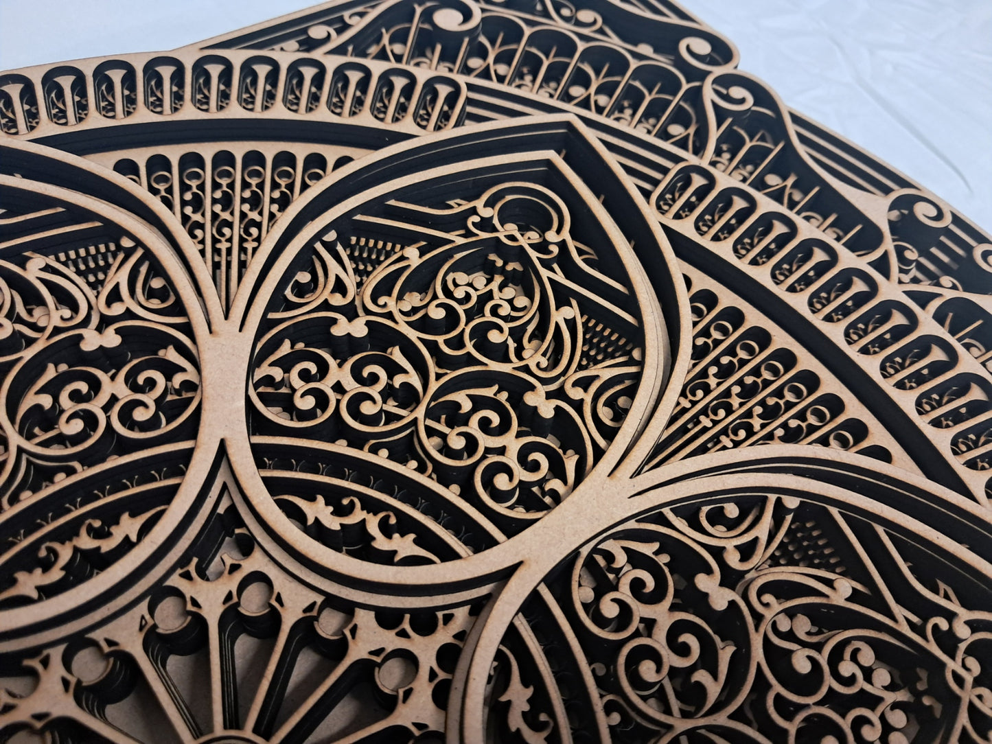 10 Layer, Celestial Bloom - Laser Cut Wall Art "Kit" - Urban Vibe Studio