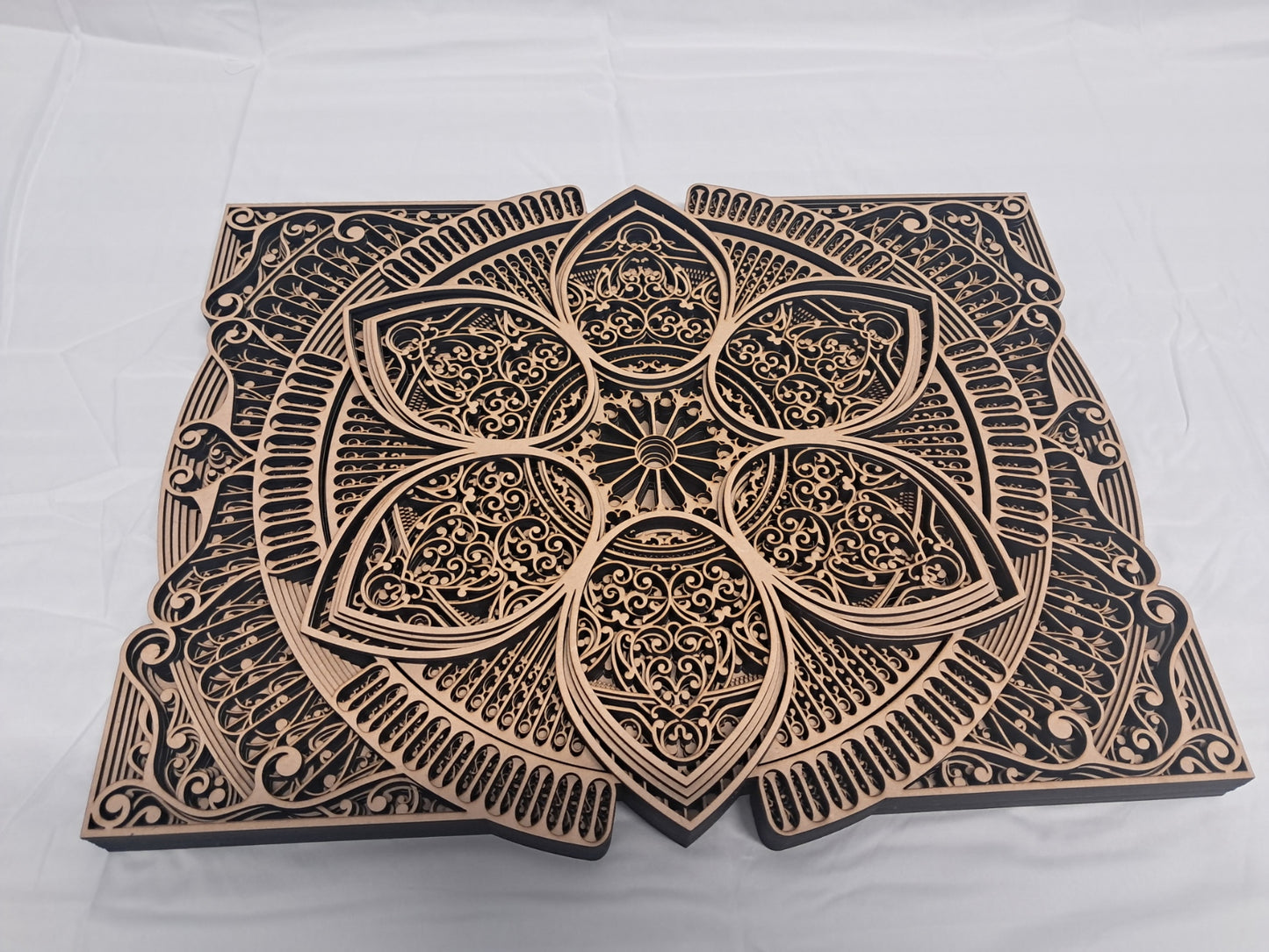 10 Layer, Celestial Bloom - Laser Cut Wall Art "Kit" - Urban Vibe Studio
