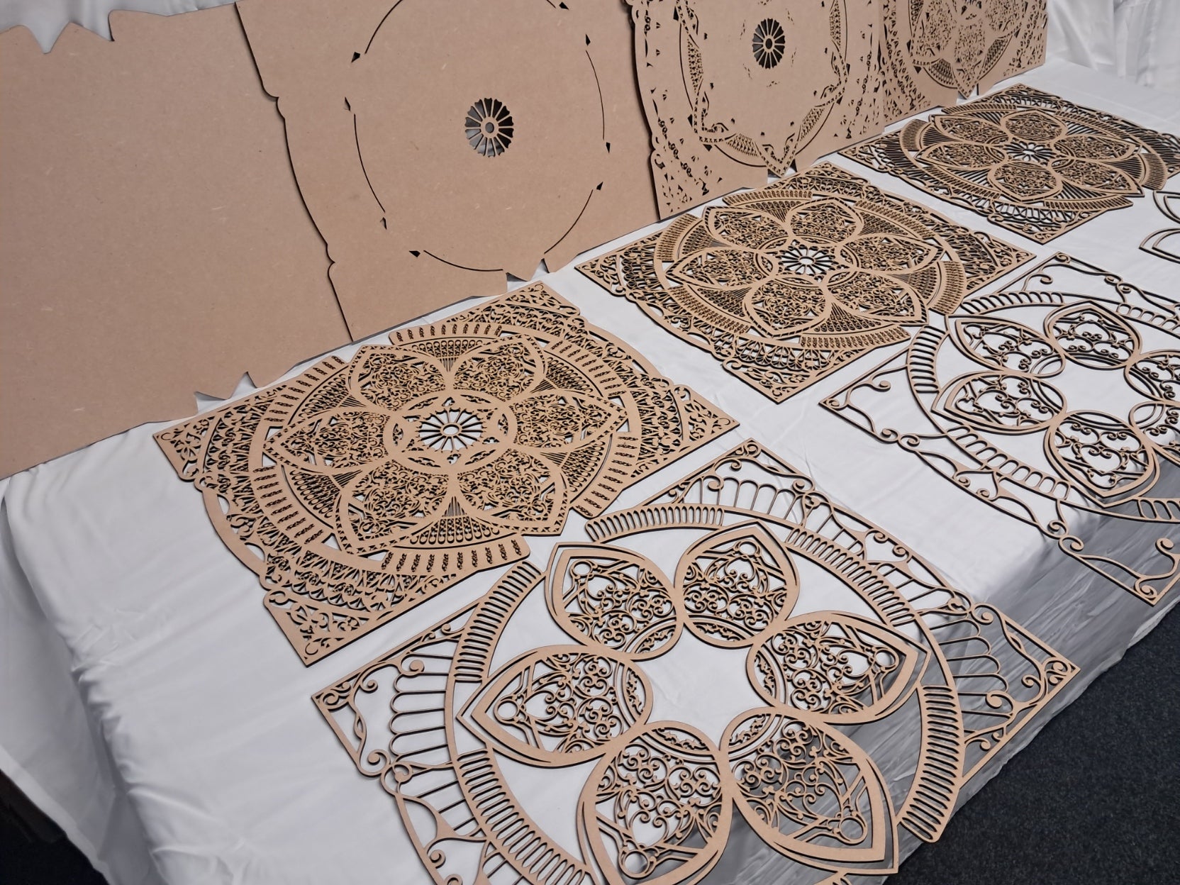 10 Layer, Celestial Bloom - Laser Cut Wall Art "Kit" - Urban Vibe Studio