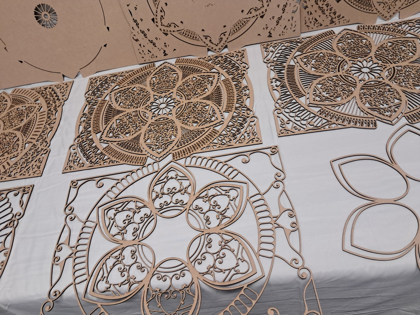 10 Layer, Celestial Bloom - Laser Cut Wall Art "Kit" - Urban Vibe Studio