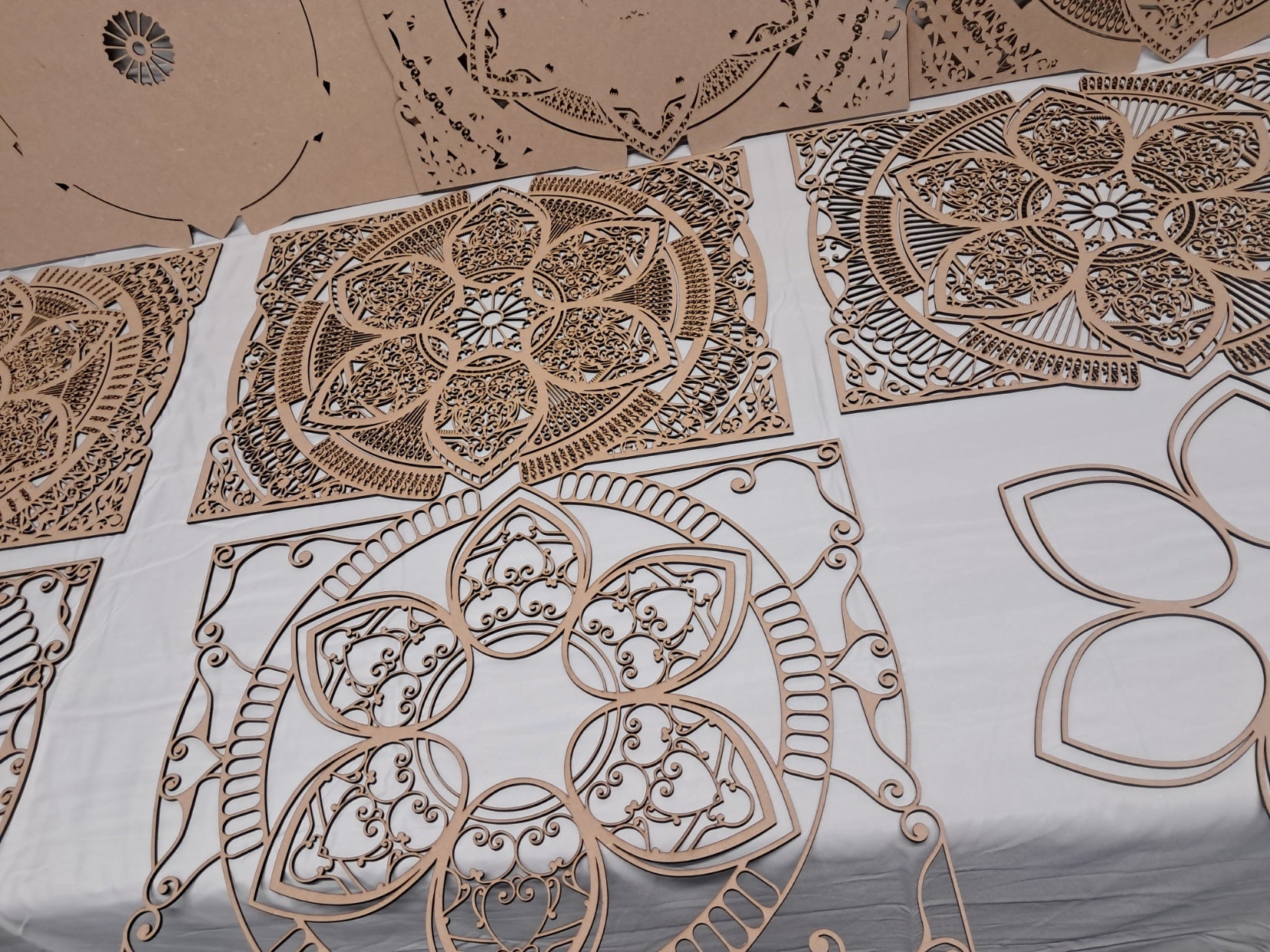 10 Layer, Celestial Bloom - Laser Cut Wall Art "Kit" - Urban Vibe Studio