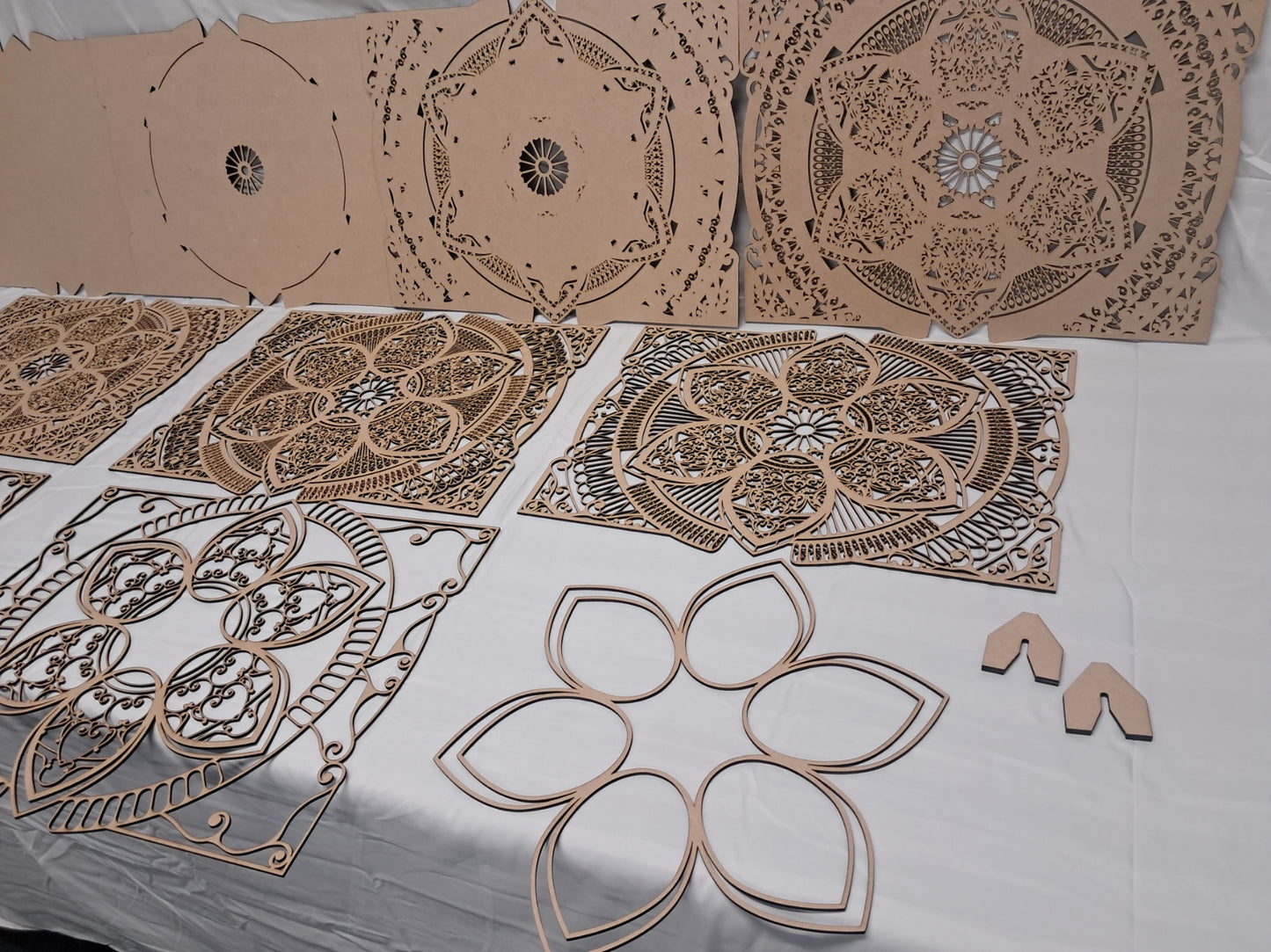 10 Layer, Celestial Bloom - Laser Cut Wall Art "Kit" - Urban Vibe Studio