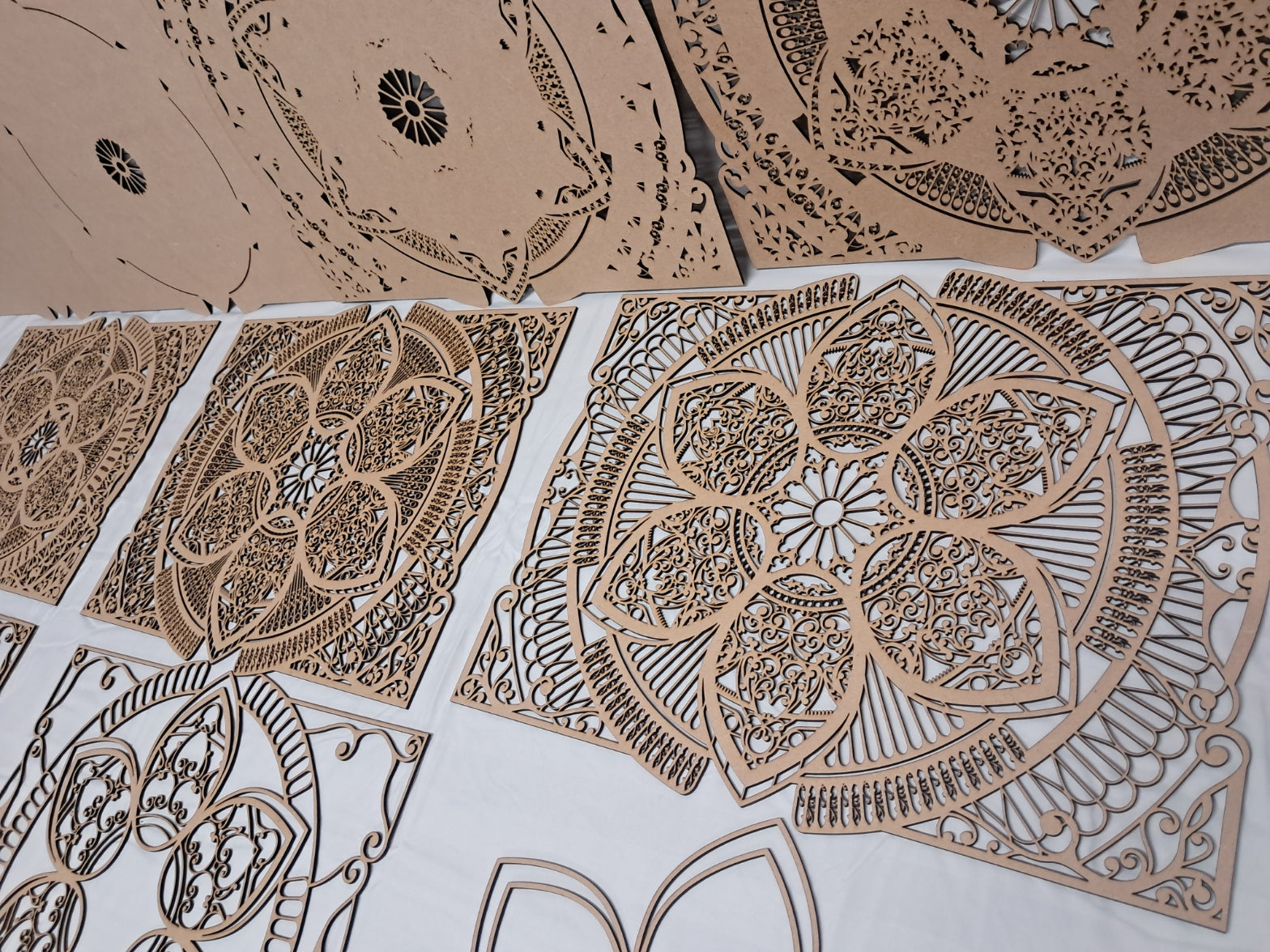 10 Layer, Celestial Bloom - Laser Cut Wall Art "Kit" - Urban Vibe Studio