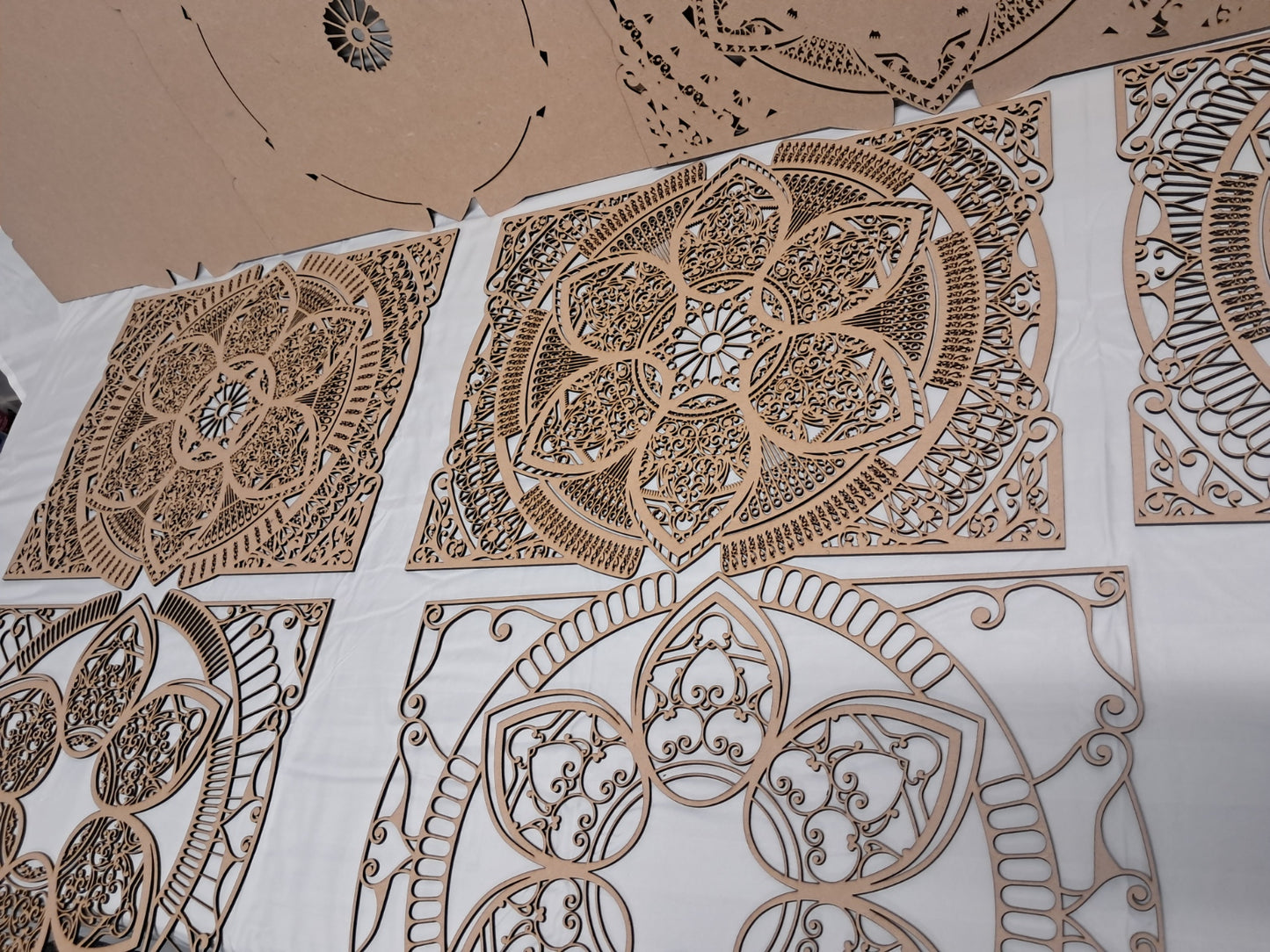 10 Layer, Celestial Bloom - Laser Cut Wall Art "Kit" - Urban Vibe Studio