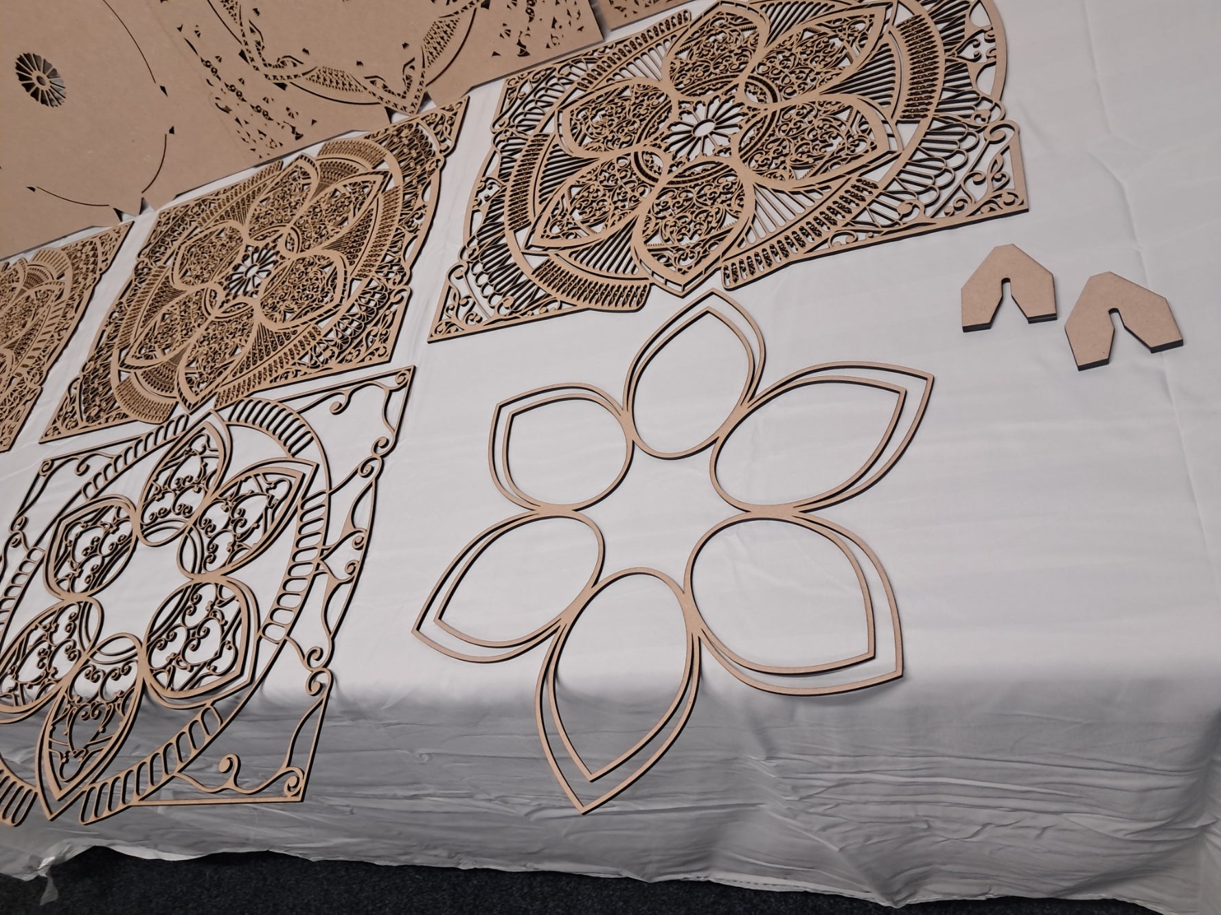 10 Layer, Celestial Bloom - Laser Cut Wall Art "Kit" - Urban Vibe Studio