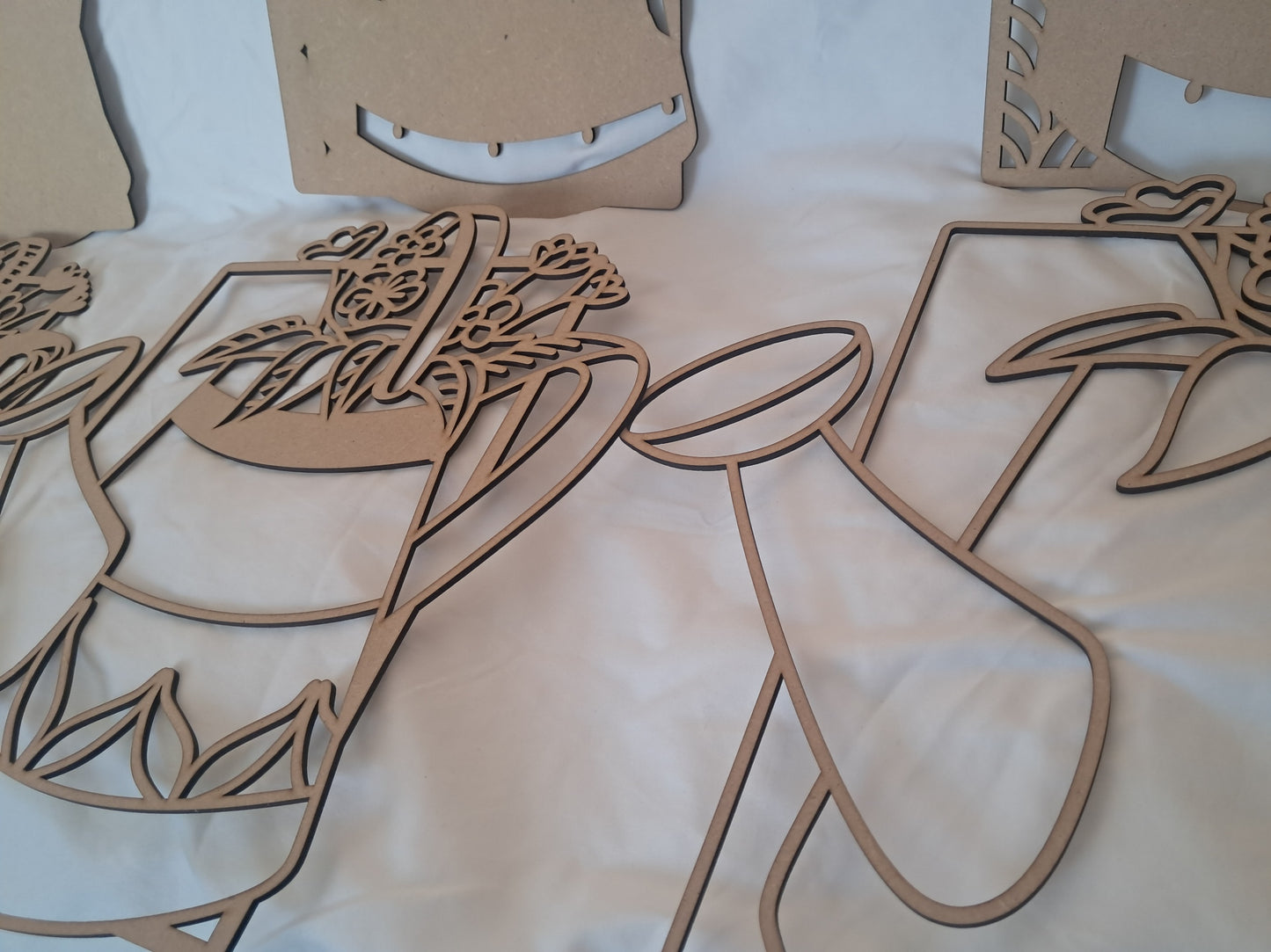 6 Layer, Watering Can, Laser Cut Wall Art "Kit" - NZ Made