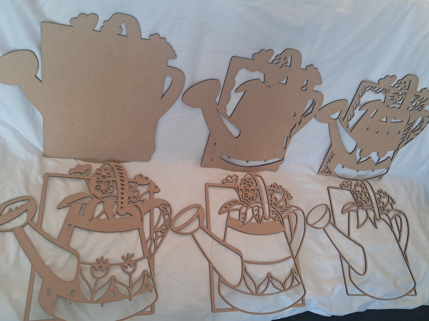6 Layer, Watering Can, Laser Cut Wall Art "Kit" - NZ Made